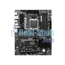 Материнская плата MSI PRO B650-S WIFI, AM5, AMD B650, 4xDDR5, 4xSATA, 2xM.2, 1xPCI-E 4.0 x16, 1xPCI-E 4.0 x4, 1xHDMI, 1xDP, 1x2.5Gb LAN, 3xUSB 3.2 Gen 1, 3xUSB 3.2 Gen 2, 6x3.5 мм, 7.1, Standard-ATX
