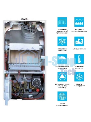 Котел газовый настенный компактный BAXI ECOFOUR 1.24 F
