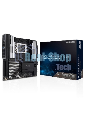 Материнская плата ASUS Pro WS WRX90E-SAGE SE, sTR5, AMD WRX90, 8xDDR5, 4xSATA, 4xM.2, 6xPCI-E 5.0 x16, 1xPCI-E 5.0 x8, 1xVGA, 2xMiniDP, 3x 10Gb LAN, 6xUSB-A 3.2 Gen 2, 1xUSB-A 2.0, 2xUSB-C USB4, 2x3.5 мм, 5.1, SSI EEB