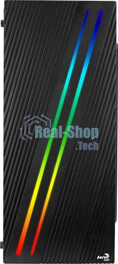 Компьютерный корпус Aerocool/Formula Streak-A-BK-v1 черный без БП ATX 1x80мм 2xUSB 2.0 1xUSB 3.0 audio