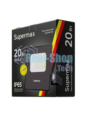 Прожектор светодиодный Supermax SPR 20Вт 6500К 2000лм IP65 Космос S_PR_LED_20