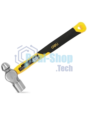 Рихтовочный молоток Deli DL443016 450 гр Фибергласовая рукоять