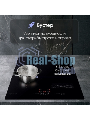 Индукционная варочная панель Zigmund & Shtain CI 61.6 B черный