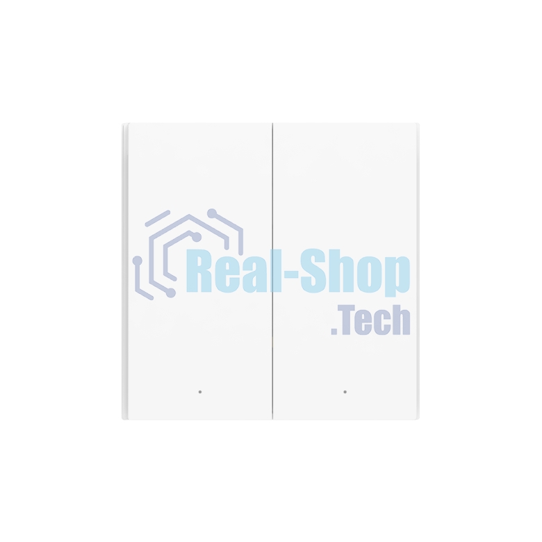 Выключатель двухклавишный Aqara Wireless Remote Switch H1 (WRS-R02)