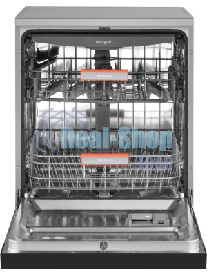 Посудомоечная машина Weissgauff DW 6038 X Inverter, нержавеющая сталь, 59.8 см, 14 компл., сушка конденсационная, 49 дБ, класс A++