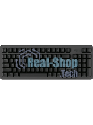 Клавиатура Logitech K868 гибридная, USB Type-A, Bluetooth, радиоканал, чёрный