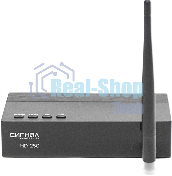 Ресивер DVB-T2 Сигнал Эфир HD-250 черный