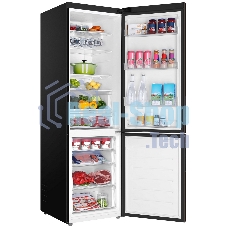 Холодильник Haier C4F740CDBGU1 графитовый двухкамерный 286/115л морозилка снизу, No Frost