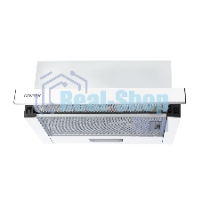 Вытяжка встраиваемая Centek CT-1840-50 белый, 50 см, 600 куб. м/ч, 52 дБ