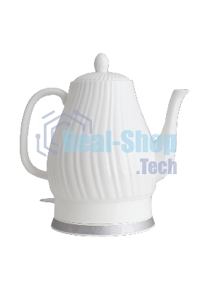 Чайник электрический Centek CT-0064 2.0л, 2150W, супербелая керамика, рельефный корпус
