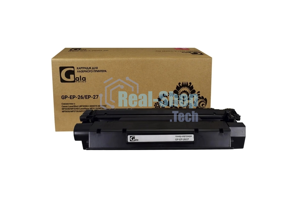 Картридж лазерный GalaPrint GP-EP-26/27 черный (2500 стр) для Canon LBP3200/3210/300N/MF3110/5530/5550/5630/5650/5730/5770/3112/3220/3222/3240