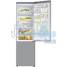 Холодильник Samsung RB37A5411SA графит двухкамерный 269/98л морозилка снизу, No Frost
