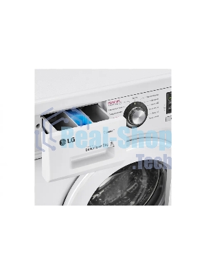 Стиральная машина LG F1296NDS0 белый, загрузка фронтальная 6 кг, 1200 об/мин., класс: А
