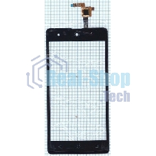Сенсорное стекло (тачскрин) для Micromax Q349 Canvas Selfie 4, черное
