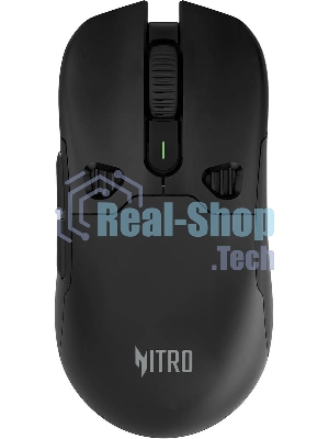 Мышь беспроводная Acer Nitro OMR404 черный, 6400 dpi, радиоканал, Bluetooth, USB, кнопки - 6