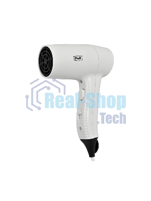 Фен Puff 1203B белый, 1200 Вт
