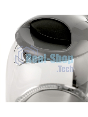Чайник электрический Centek CT-0034 (серый) Vancouver стекло, 1.8л, 2200 Вт, внутренняя LED подсветка, кнопка