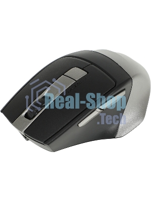 Мышь беспроводная A4Tech Fstyler FB35C серый/черный, 2000 dpi, радиоканал, Bluetooth, USB, кнопки - 6