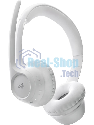 Гарнитура Logitech Zone 300 белый, беспроводная, Bluetooth, до 16 ч