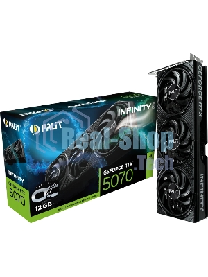 Видеокарта Palit RTX 5070 INFINITY 3 OC 12Gb GDDR7 192bit 3-DP HDMI