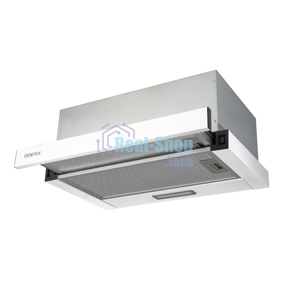Вытяжка встраиваемая Centek CT-1840-50 белый, 50 см, 600 куб. м/ч, 52 дБ
