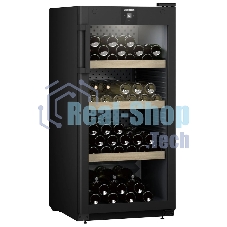 Винный шкаф Liebherr WPbl 4201-20 001 черный, 297 л, 1 отсек, 141 бут., класс E