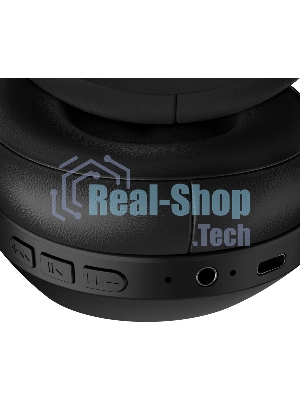Беспроводные/проводные наушники Defender FreeMotion B490 черный, накладные, Bluetooth + проводной, складная конструкция, микрофон, до 14 ч