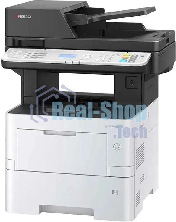 МФУ лазерное Kyocera Ecosys MA4500x (110C133NL0/110C133DZ0), A4, ч/б, печ. до 45 стр/мин., скан. до 60 стр/мин. (ч/б) 40 стр/мин (цвет.), 1200 x 1200 dpi (печать) 600 x 600 DPI (скан.), USB, RJ-45