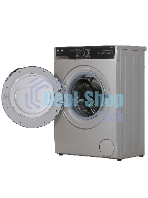 Стиральная машина Korting KWM 53LS1278 S серебристый, загрузка фронтальная 6кг, 1200 об/мин., класс: A+++
