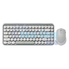 Комплект клавиатура+мышь Smartbuy 626376AG беспроводной, USB, 1000 DPI, белый