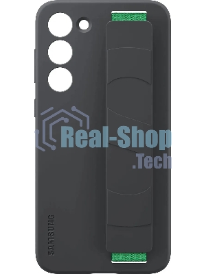Чехол (клип-кейс) Samsung для Samsung Galaxy S23+ Silicone Grip Case черный (EF-GS916TBEGRU)
