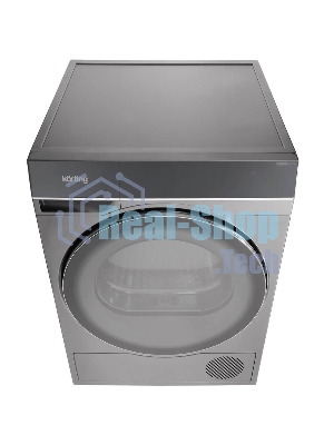 Сушильная машина Korting KD 69IHP10 An антрацит, 10 кг, сушка - конденсационная, программ - 12, 59.5 x 85 x 62.7 см