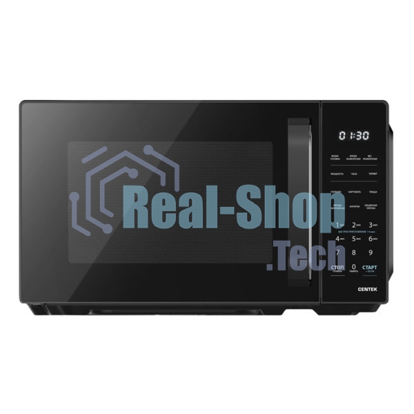 Микроволновая печь Centek CT-1551 черный, 20 л, 700 Вт, переключатели - сенсор