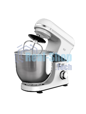 Миксер BQ MX840 белый, стационарный, 1600 Вт, 5.5 л, 10 скоростей