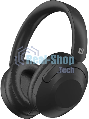 Беспроводные/проводные наушники Defender FreeMotion B490 черный, накладные, Bluetooth + проводной, складная конструкция, микрофон, до 14 ч
