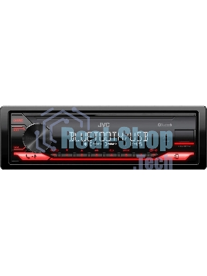 Автомагнитола JVC KD-X182BT, 1 DIN, Bluetooth, USB Type-A, AUX, съёмная панель