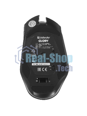 Мышь беспроводная Defender Glory GM-514 черный, 3200 dpi, радиоканал, USB, кнопки - 7