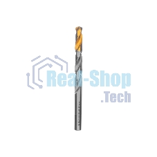 Сверло спиральное по металлу Denzel 10 x 133 мм, Р6М5, Golden Tip