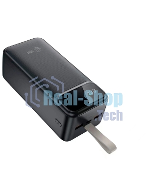 Портативный аккумулятор Cactus CS-PBFSND-40000 40000mAh 65W 3A черный