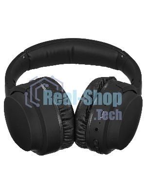 Беспроводные/проводные наушники Harper HB-707 черный, накладные, Bluetooth + проводной, складная конструкция, до 8 ч