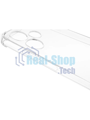Чехол (клип-кейс) BoraSCO для Infinix Hot 30 Bumper Case прозрачный (72317)