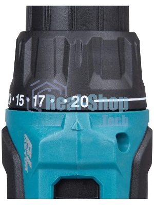 Дрель-шуруповерт Makita DHP490SF1J, 18 В, 3 Ач, 50 Нм, бесщеточный, ударный