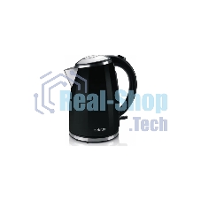 Чайник электрический Zelmer ZCK1274B 1.7 л, 2200 Вт, черный корпус: металл
