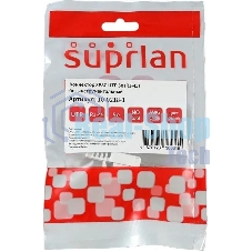Коннектор Suprlan 10-0218-1, UTP cat.5e RJ45, с защитным колпачком, серый
