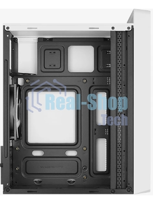 Корпус mATX AeroCool CS-109-G-WT-v1 4711099472383 белый, без БП, USB 3.0, 2*USB 2.0, HD Audio