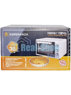 Мини-печь ESPERANZA TO-38 W (белый)