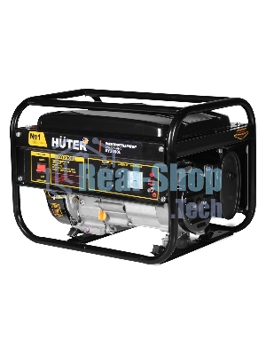 Электрогенератор бензиновый Huter DY3000L, 2.8 кВт, 67 дБ, 39 кг