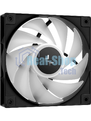 Кулер для процессора DEEPCOOL AG400 BK ARGb V2 черный 120мм алюминий+медь 2100rpm 31.6db 4-pin 220W 154мм