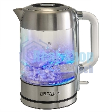 Чайник DELTA LUX DE-1026 2,2кВт, 1,7 л