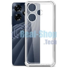 Чехол (клип-кейс) BoraSCO для Infinix Hot 30 Bumper Case прозрачный (72317)